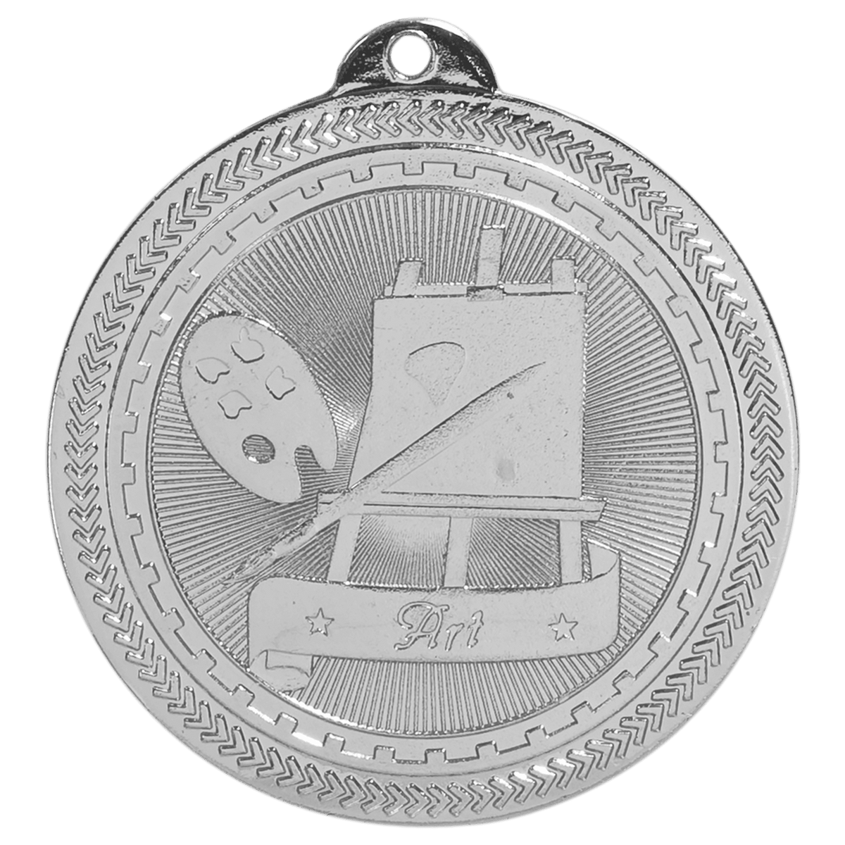 Art BriteLaser Medal-Silver