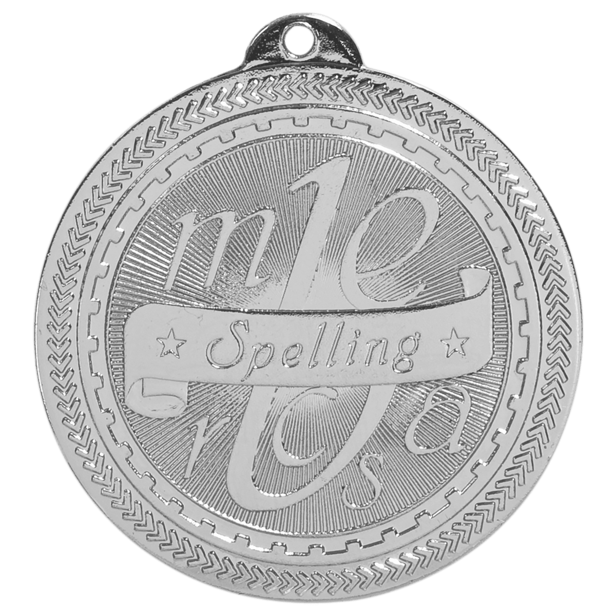 Spelling BriteLazer Medal-Silver