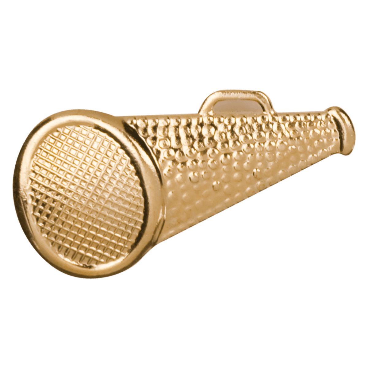 Megaphone Metal Chenille Pin