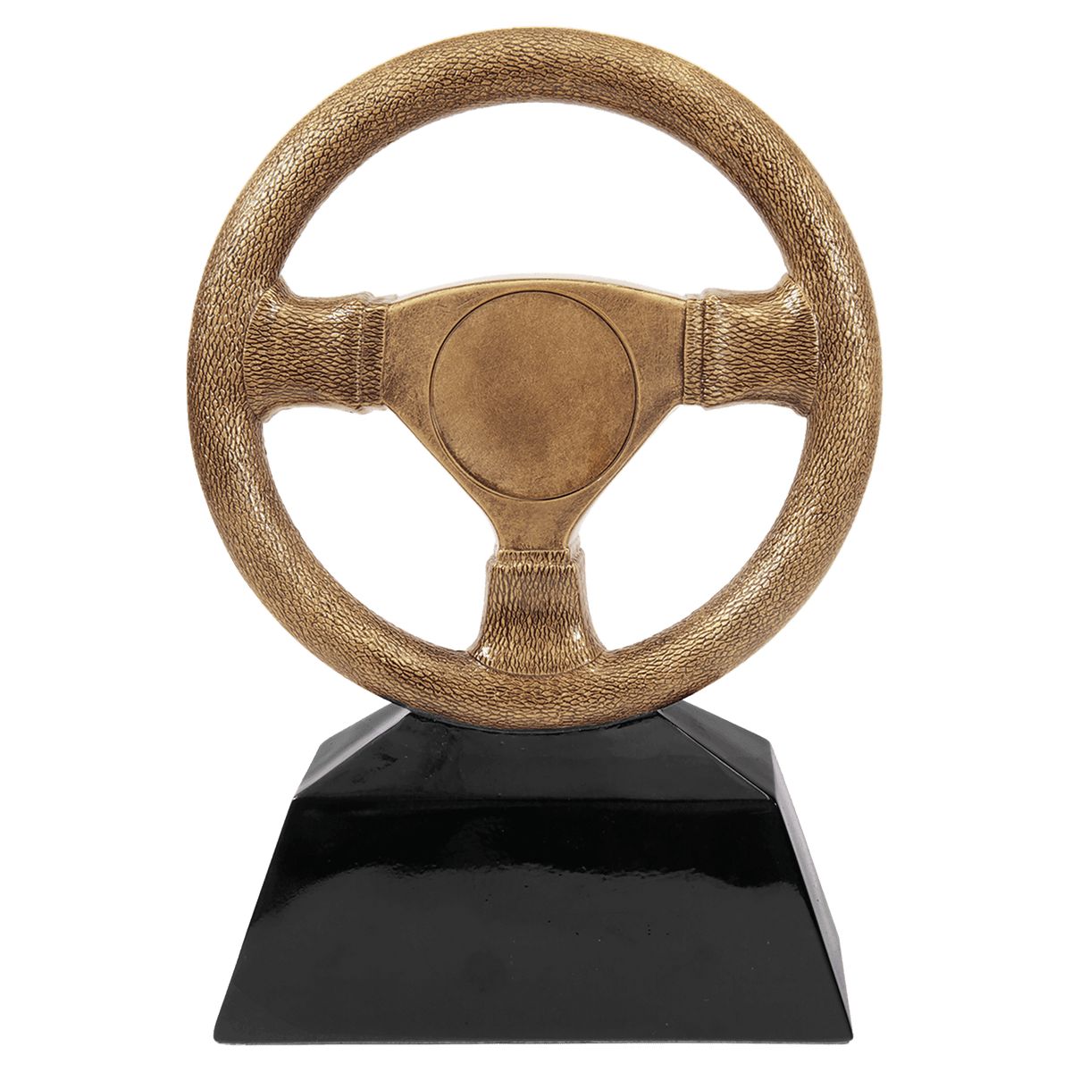 Antique Gold Steering Wheel Resin-10"