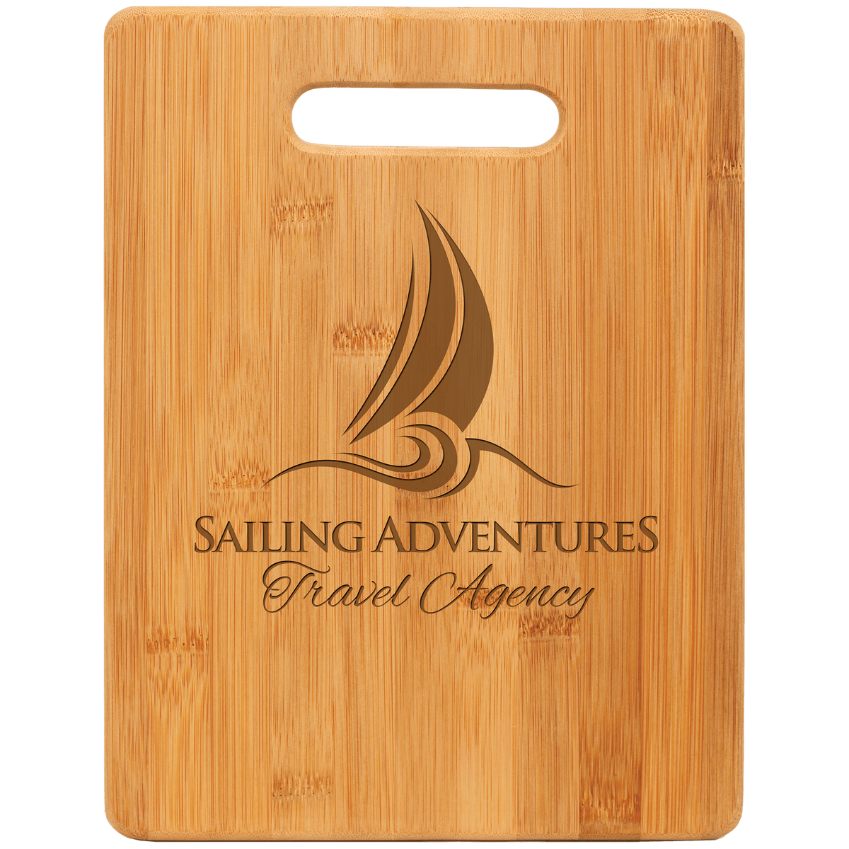 Medium Genuine Bamboo Rectangle Cutting Board
