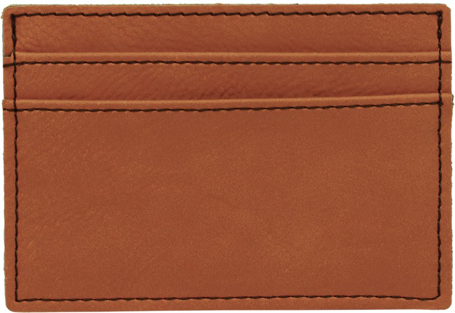 Rawhide Leatherette Money Clip