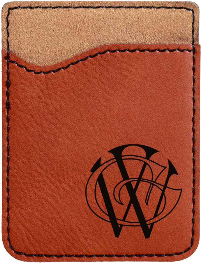 Rawhide Laserable Leatherette Phone Wallet