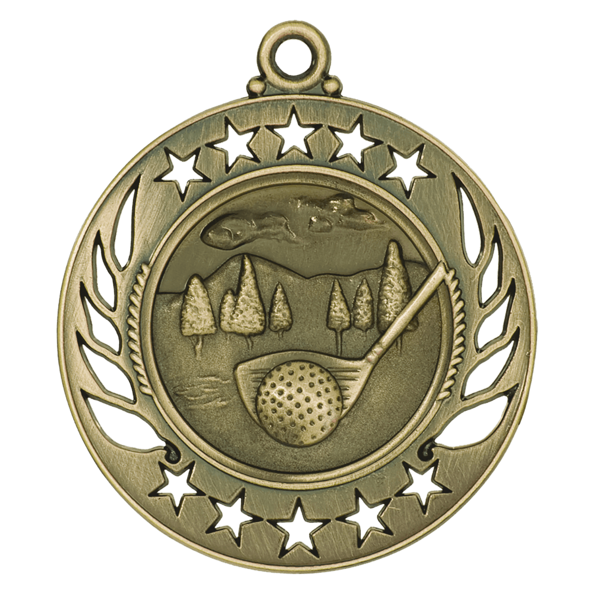 Golf Galaxy Medal-Gold