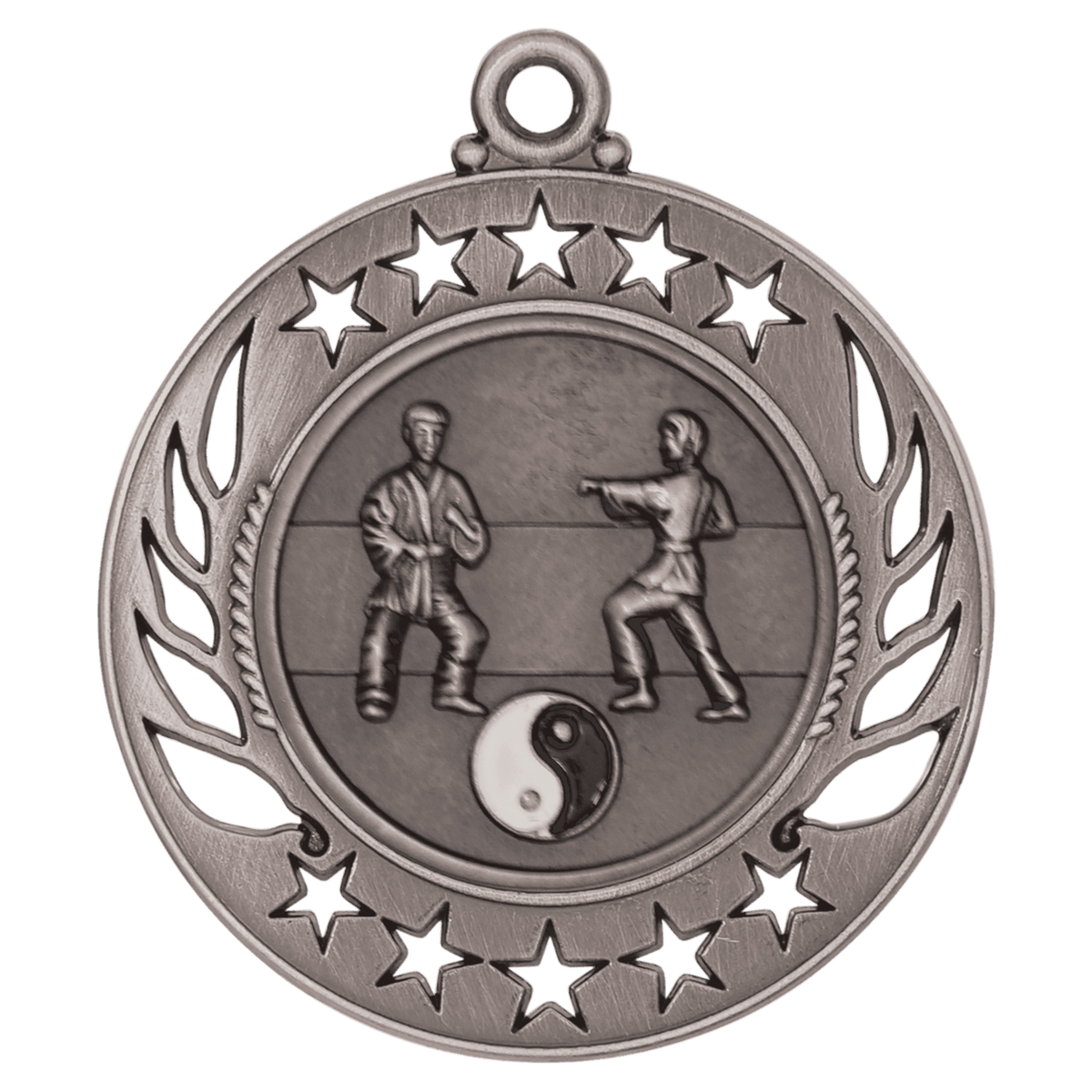 Martial Arts Galaxy Medal-Silver