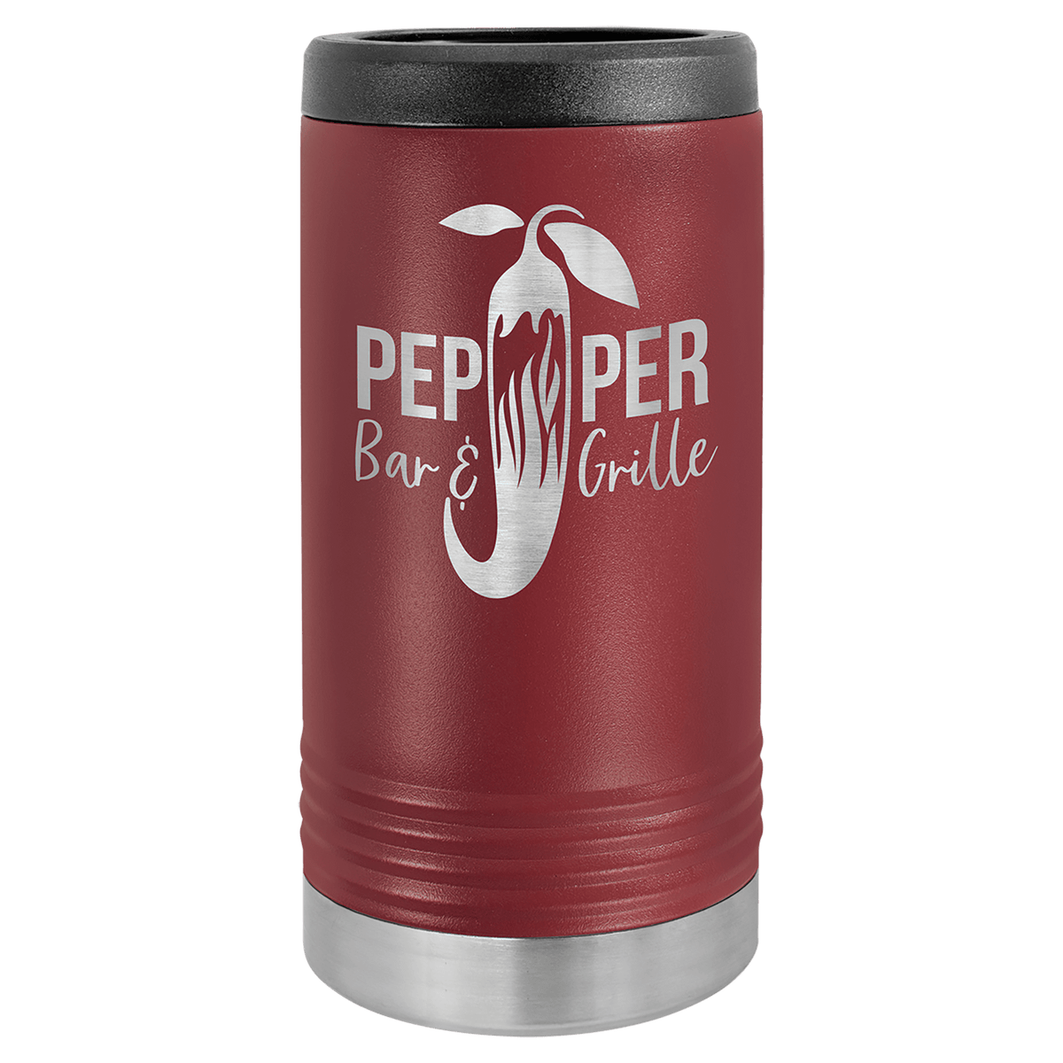 Maroon Polar Camel Slim Beverage Holder