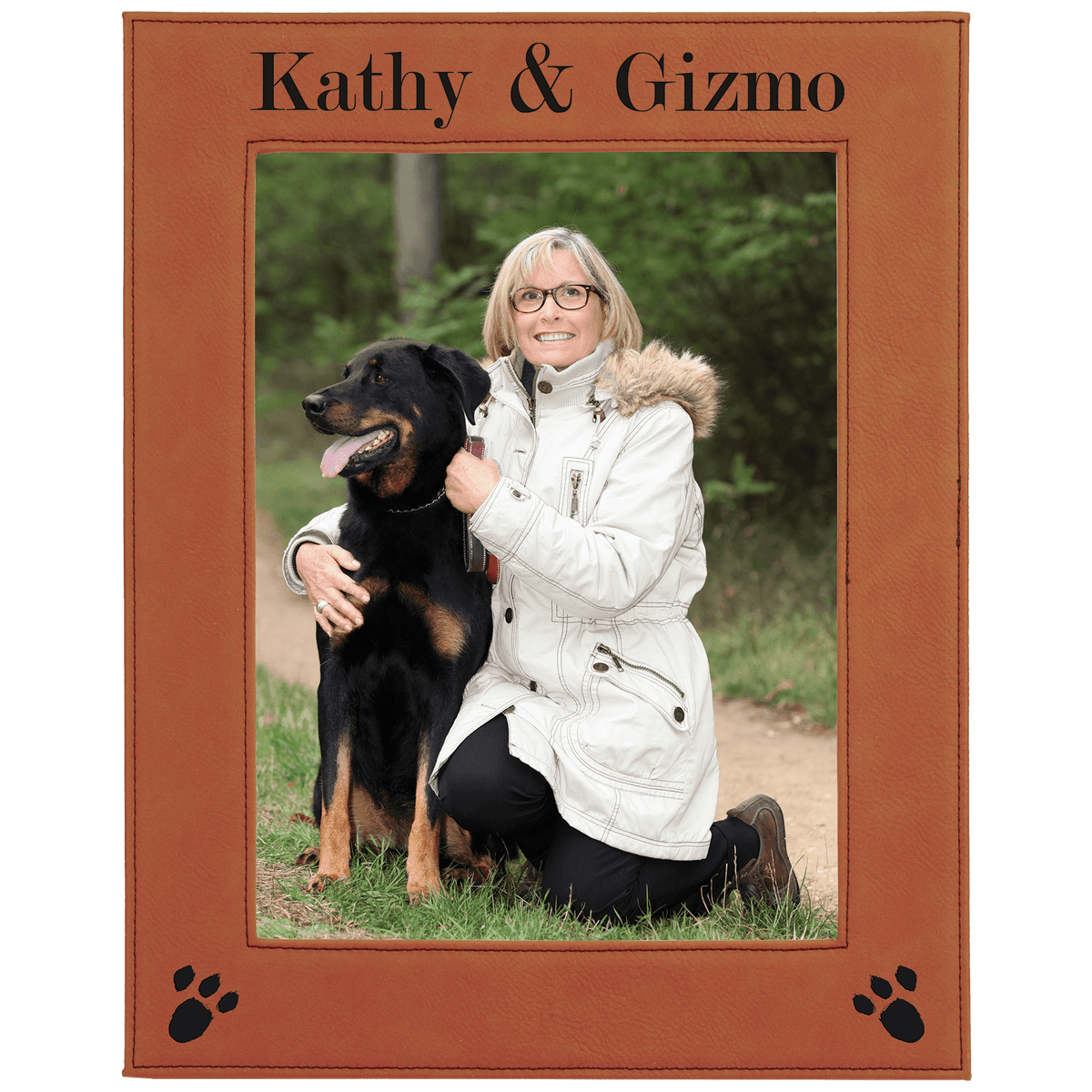 Rawhide 8" x 10" Leatherette Photo Frame