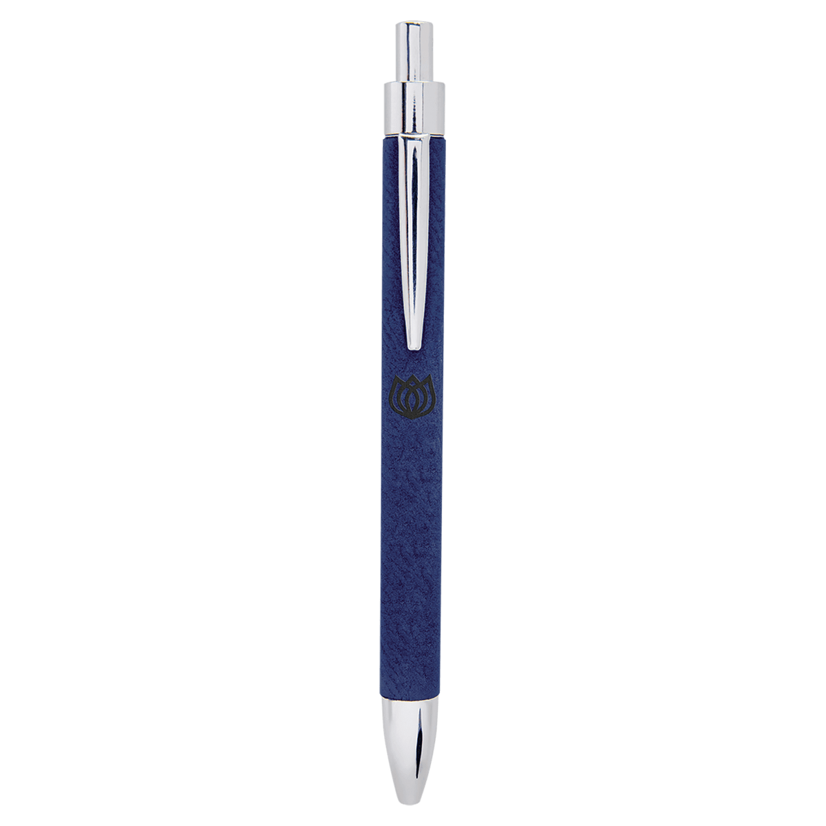 Blue/Black Leatherette Pen