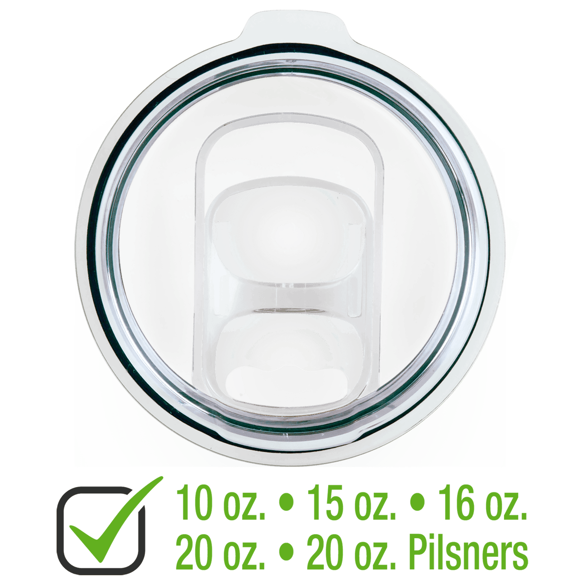 Slider Lid for 10 and 20 oz. Polar Camel Tumblers