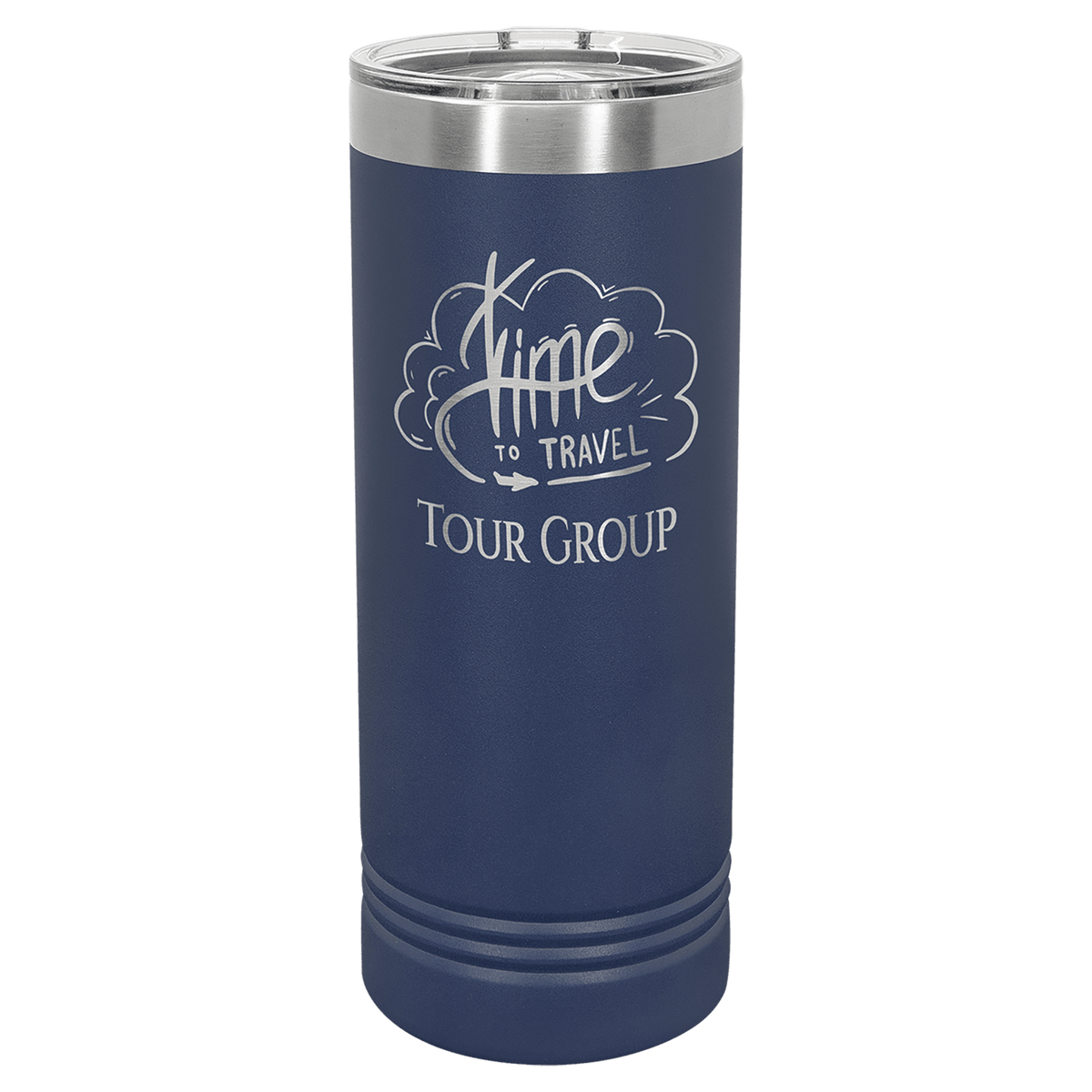 Navy Blue 22 oz. Polar Camel Skinny Tumbler with Slider Lid