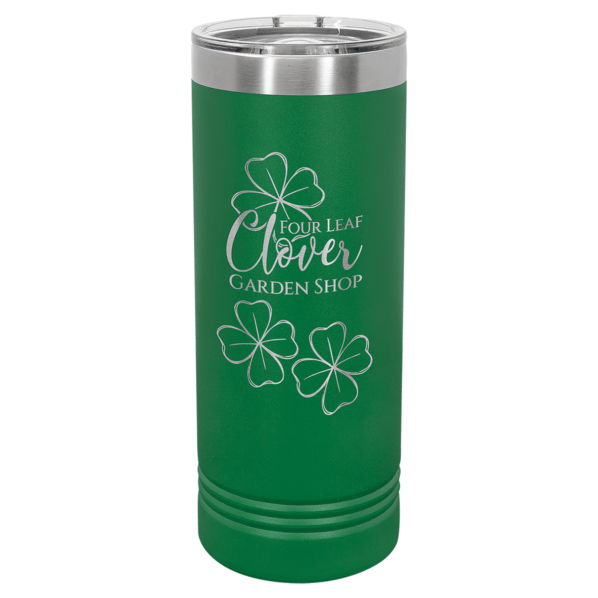 Green 22 oz. Polar Camel Skinny Tumbler with Slider Lid