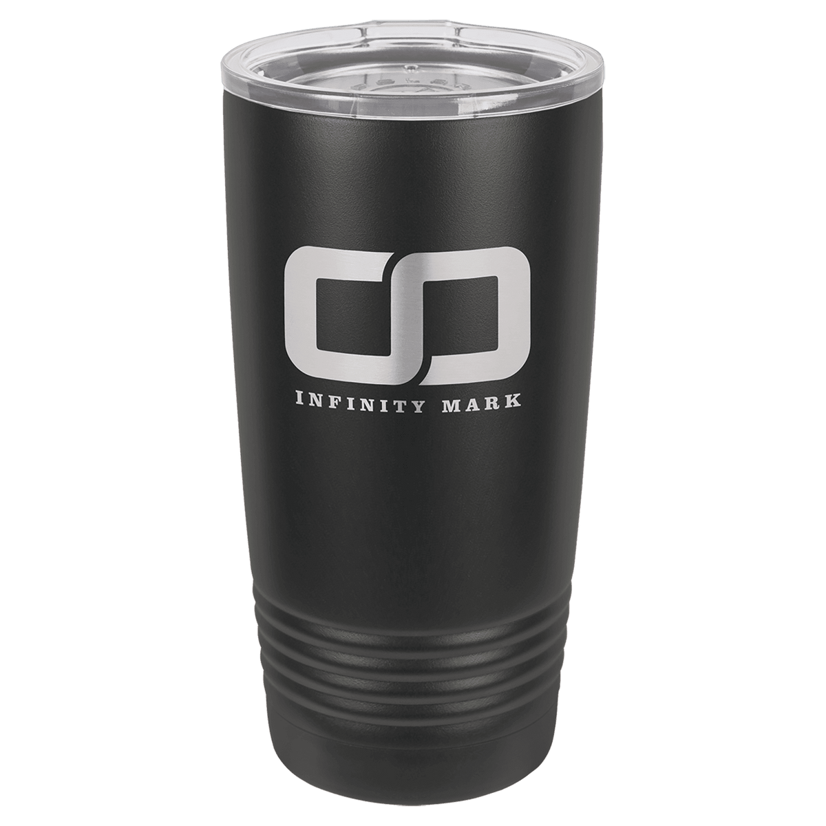 Black 20 oz. Polar Camel Ringneck Tumbler with Clear Lid