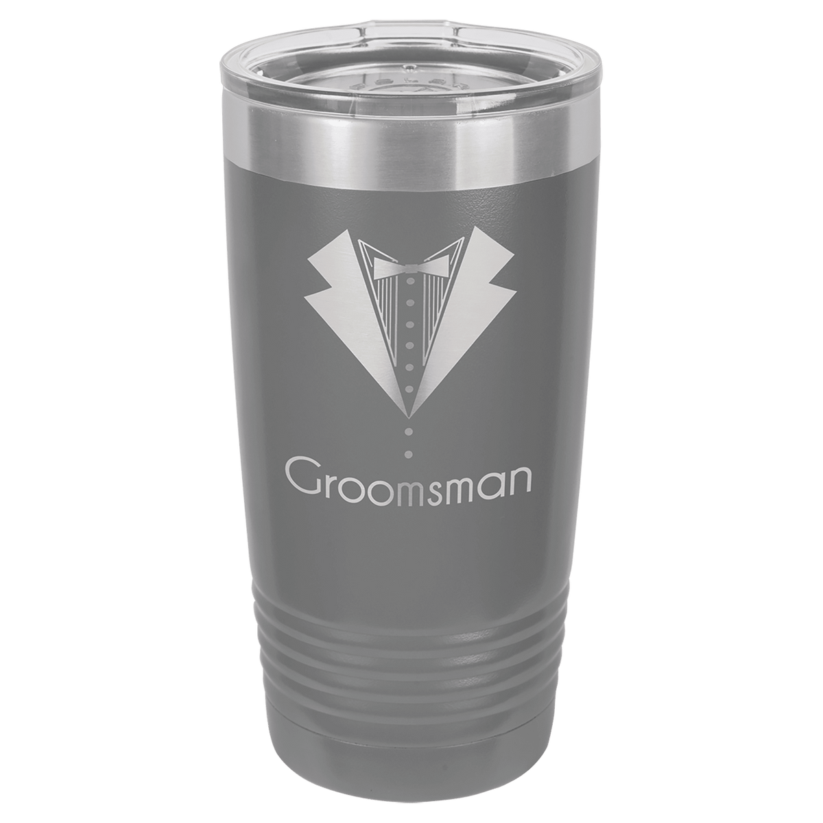 Dark Gray 20 oz. Polar Camel Ringneck Tumbler with Lid