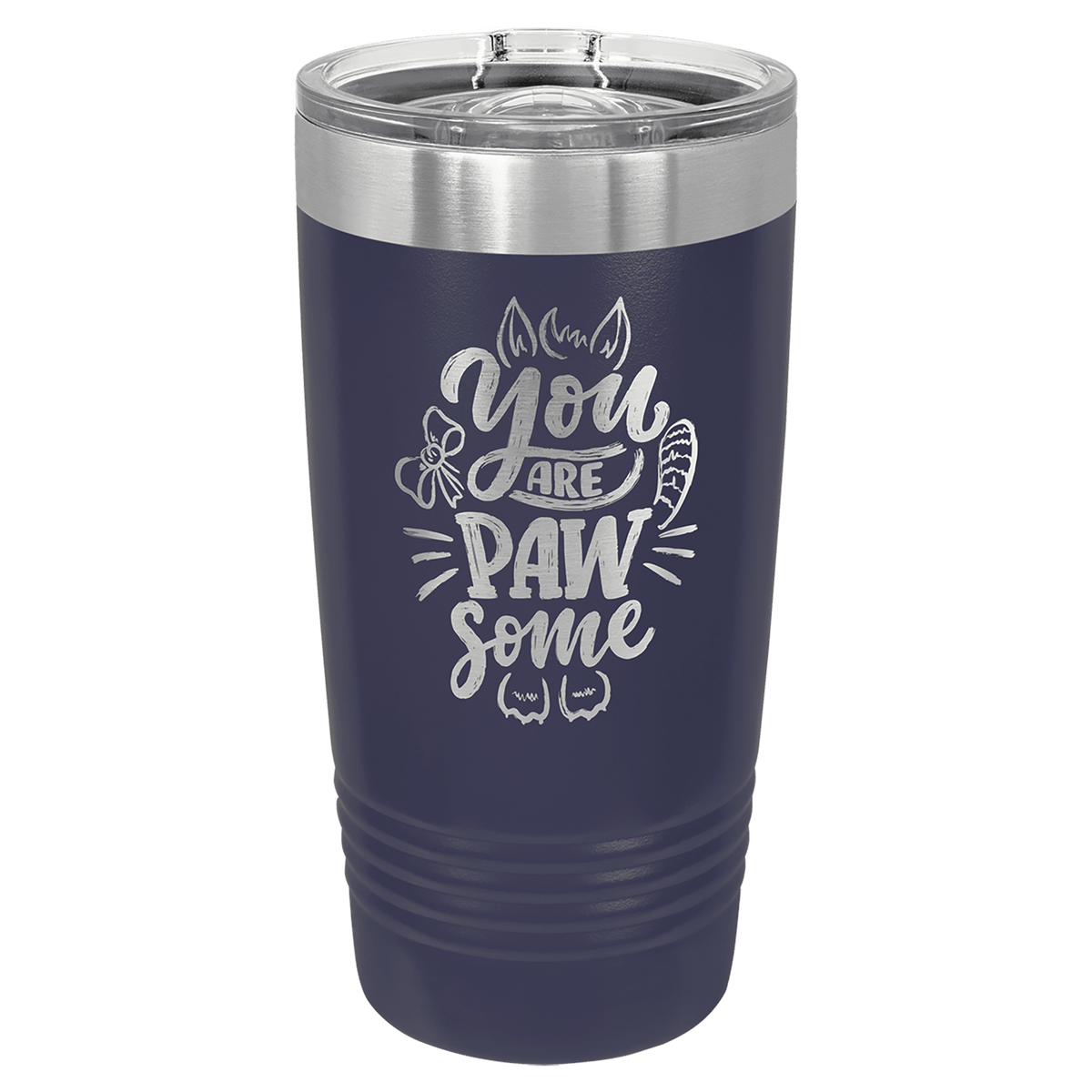Navy Blue 20 oz. Polar Camel Ringneck Tumbler with Slider Lid