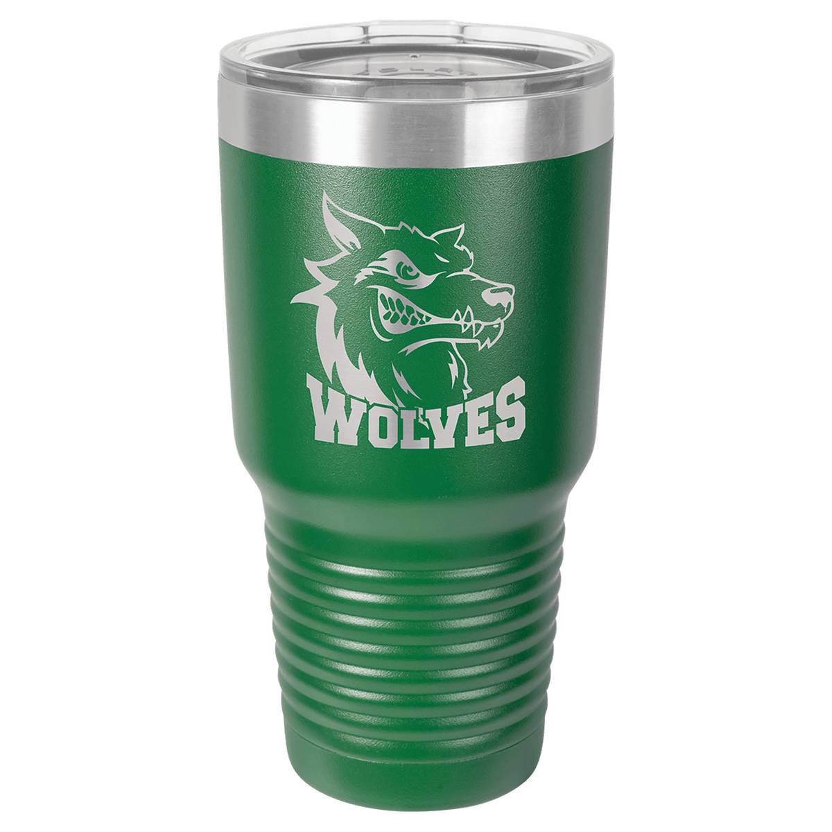 Green Polar Camel 30 oz. Ringneck Vacuum Insulated Tumbler with Lid