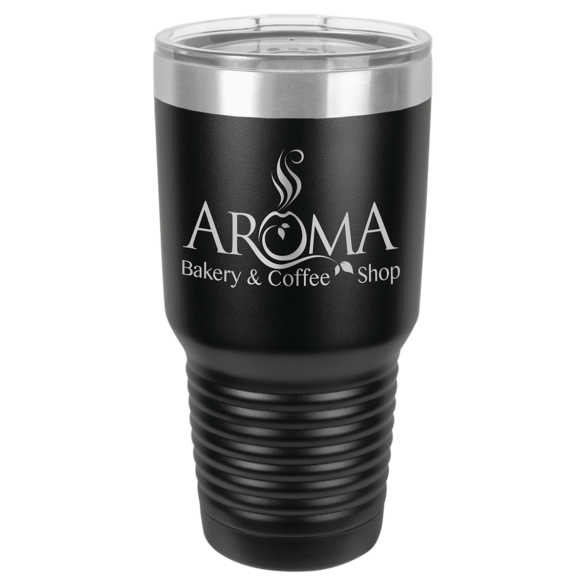 Black Polar Camel 30 oz. Ringneck Vacuum Insulated Tumbler with Lid