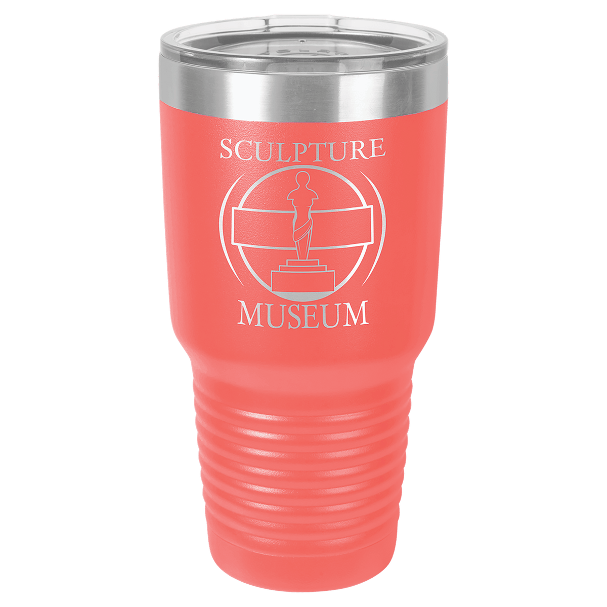 Coral 30 oz. Polar Camel Ringneck Tumbler with Clear Lid