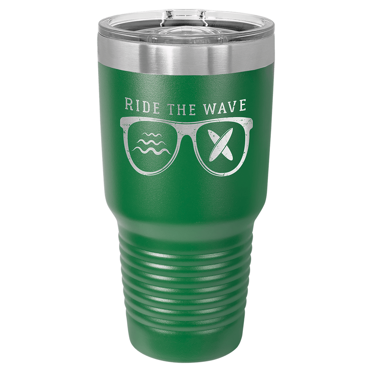 Green 30 oz. Polar Camel Ringneck Tumbler with Slider Lid