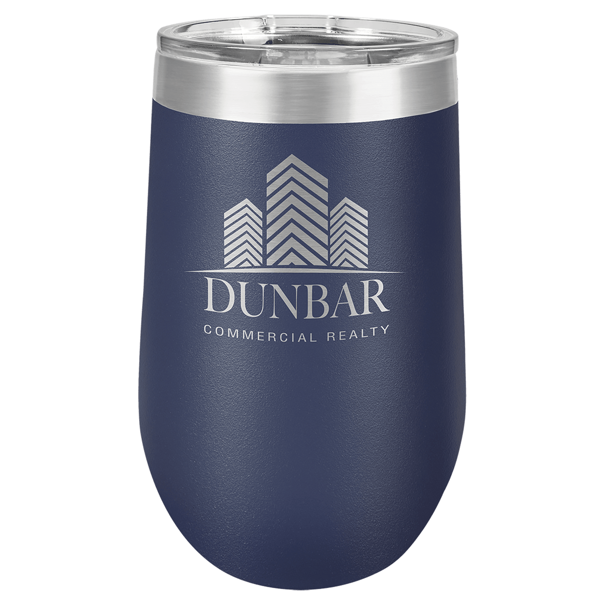 Navy Blue 16 oz. Polar Camel Stemless Tumbler