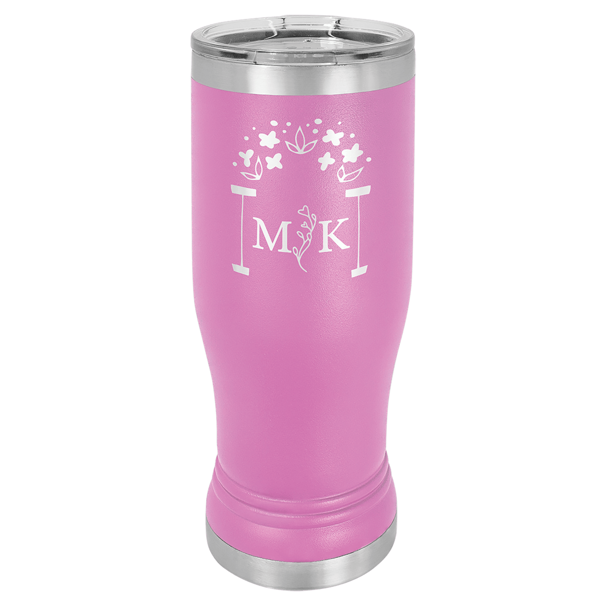 Light Purple 14 oz. Polar Camel Pilsner Tumbler with Clear Lid
