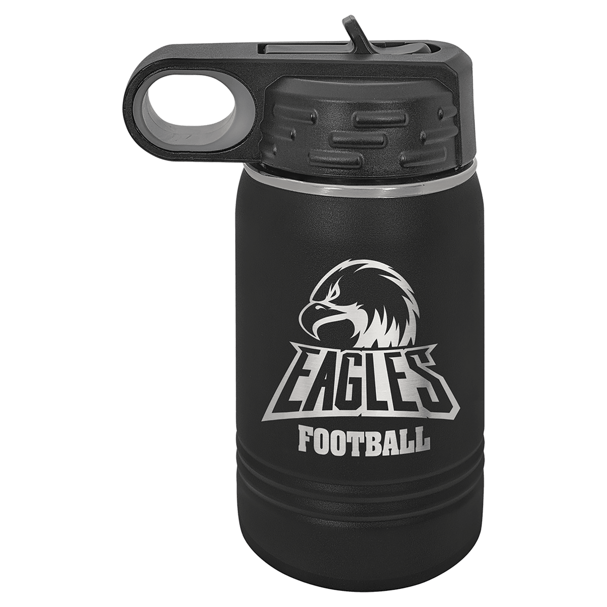 Black 12 oz. Polar Camel Water Bottle