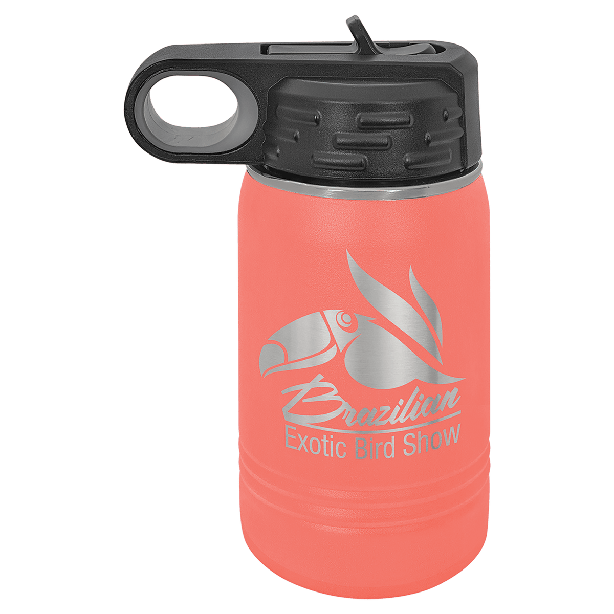 Coral 12 oz. Polar Camel Water Bottle