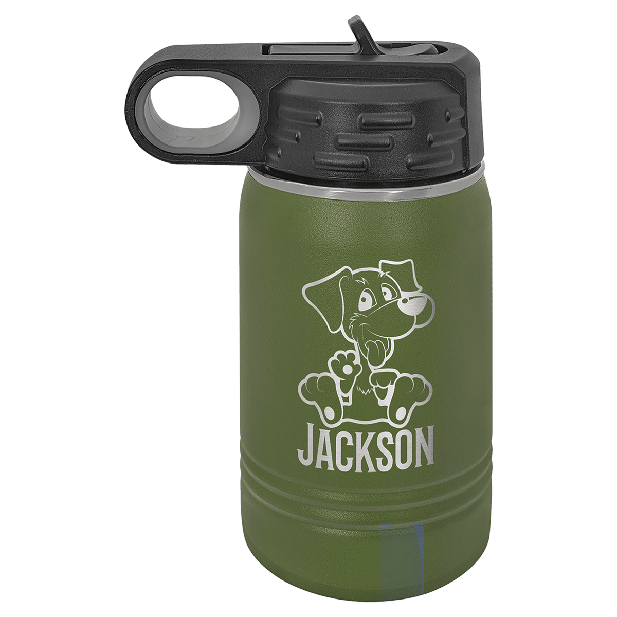 Olive Green 12 oz. Polar Camel Water Bottle