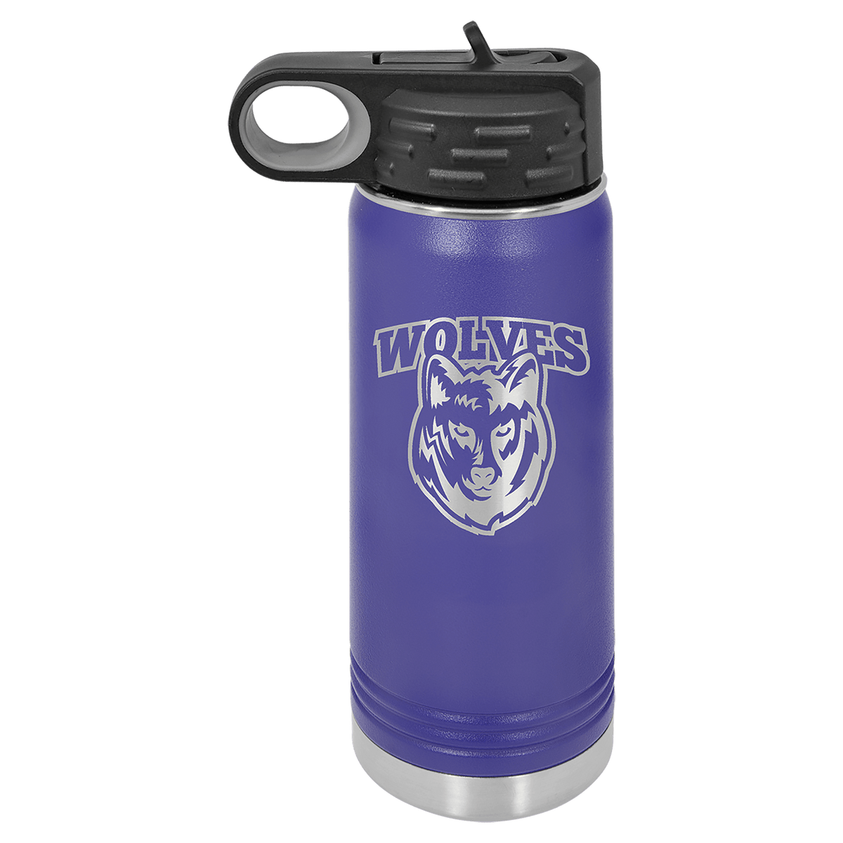 Purple 20 oz. Polar Camel Water Bottle
