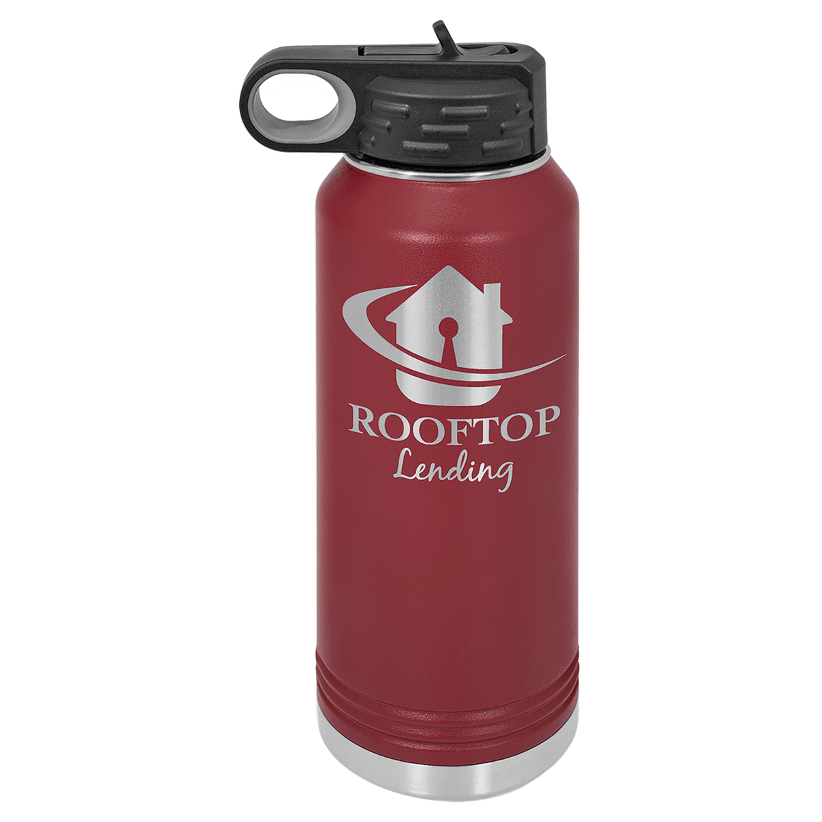Maroon 32 oz. Polar Camel Water Bottle