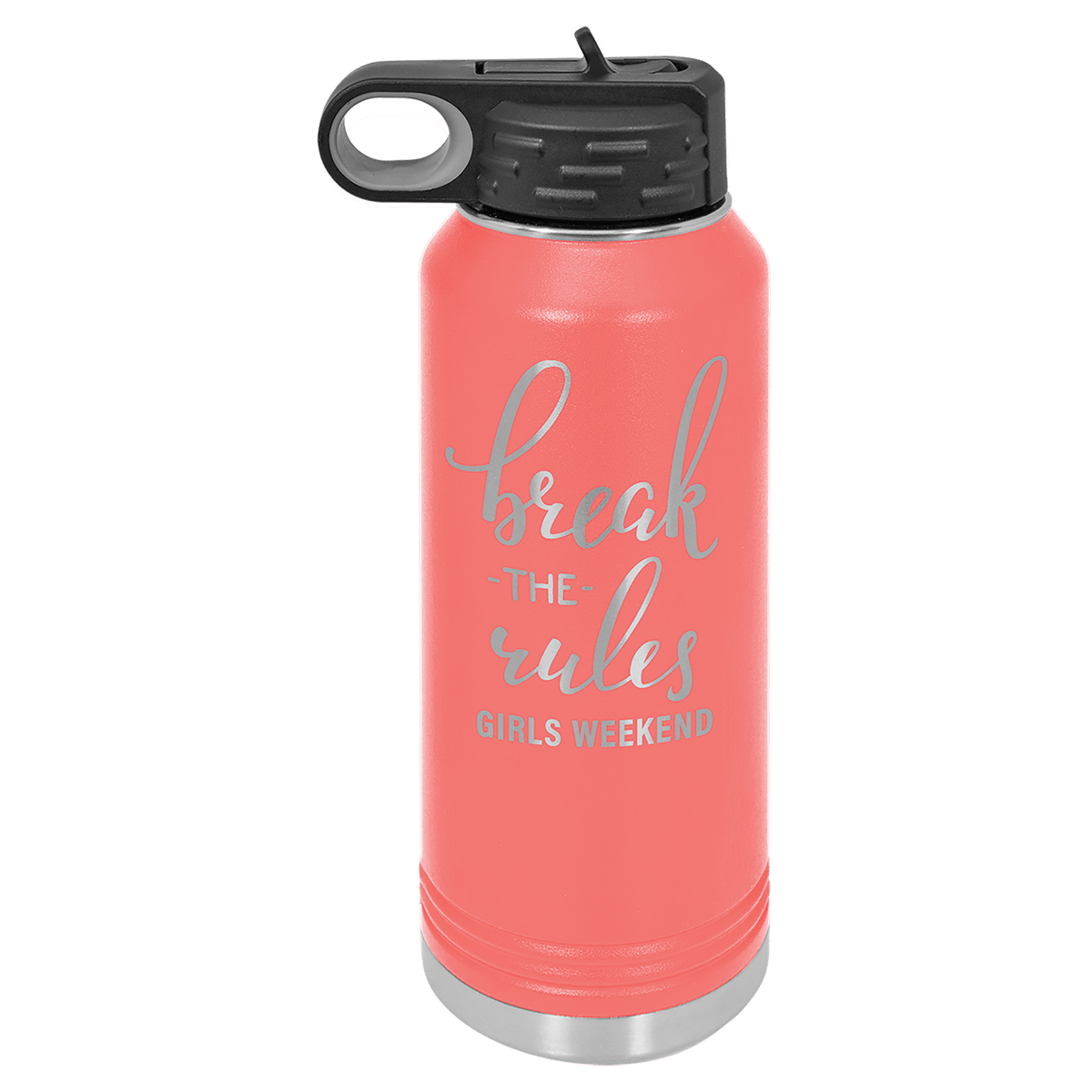 Coral 32 oz. Polar Camel Water Bottle
