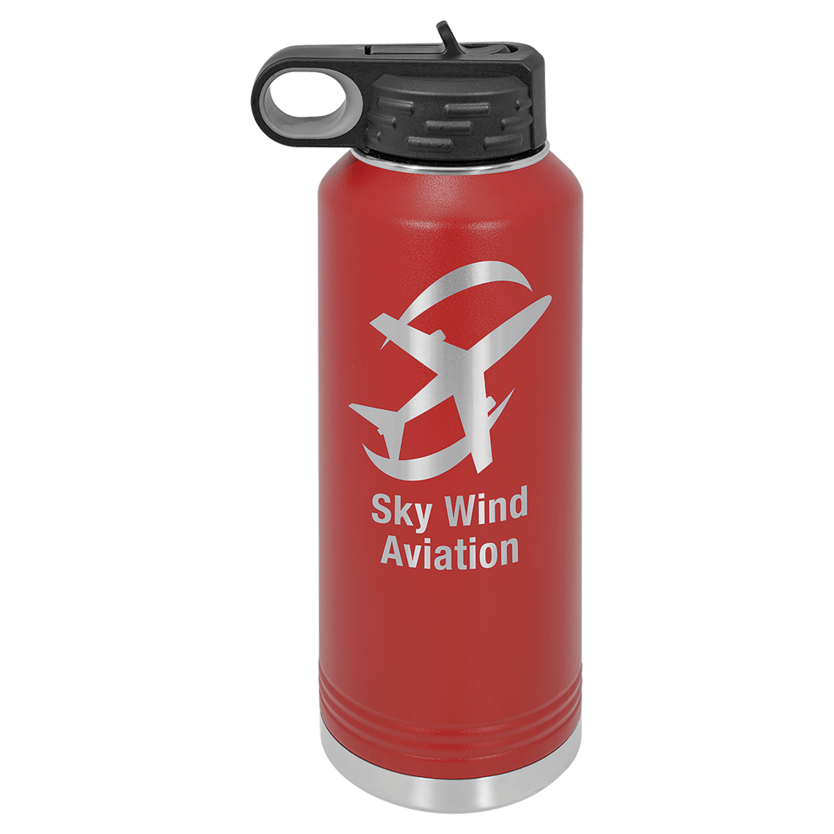 Red 40 oz. Polar Camel Water Bottle