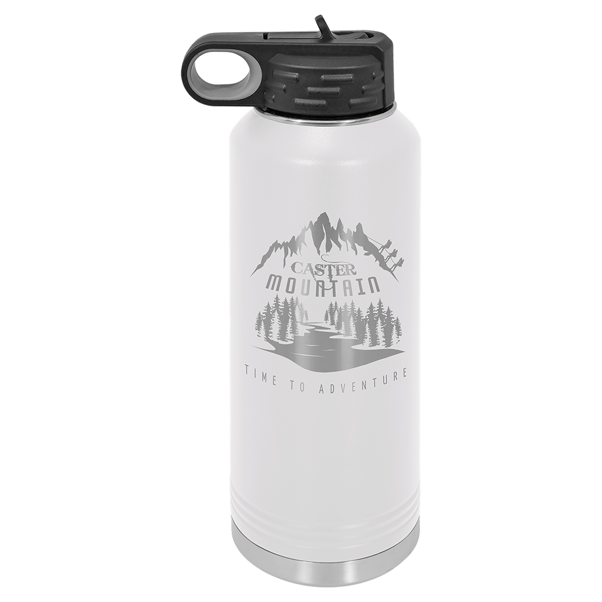 White 40 oz. Polar Camel Water Bottle
