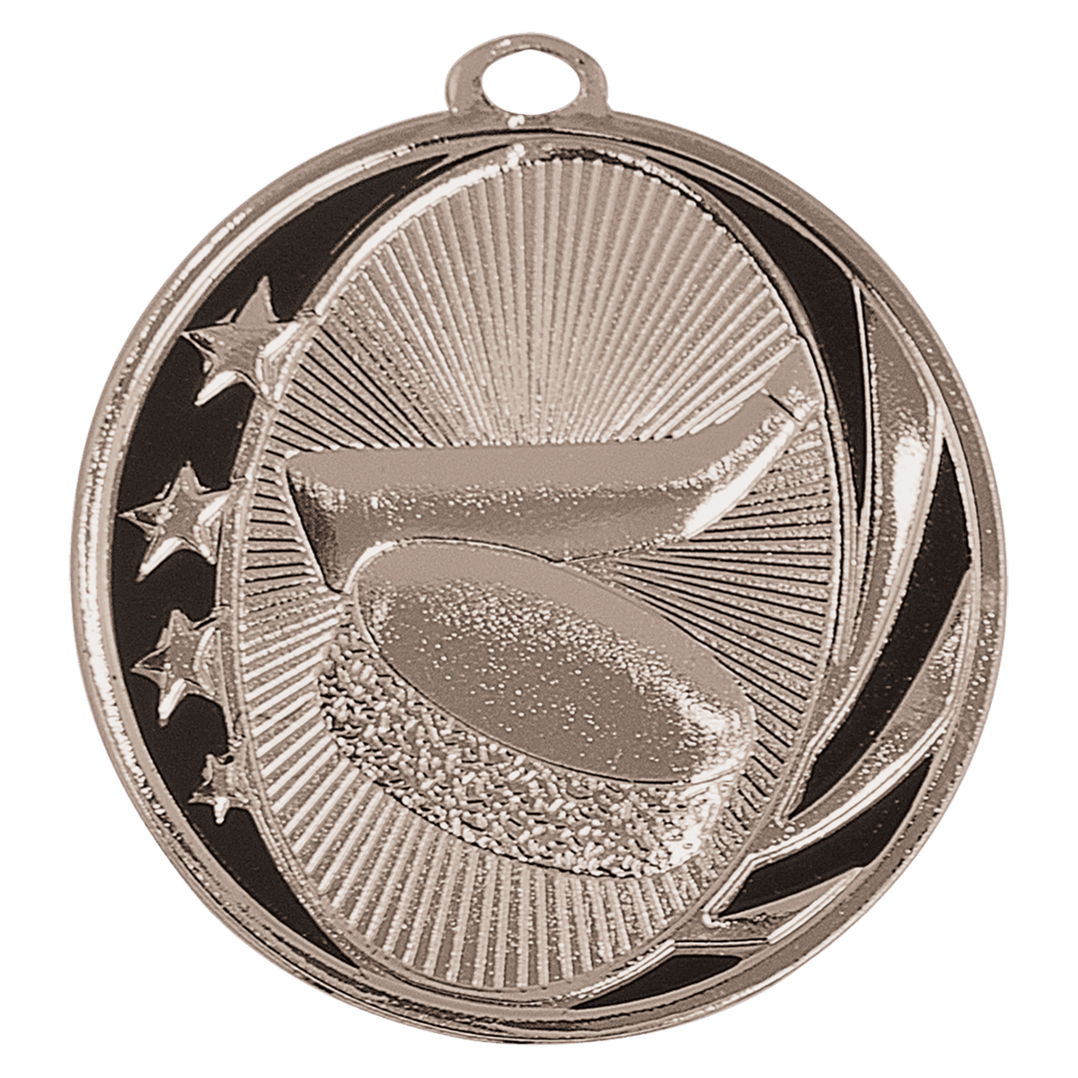 Hockey MidNite Star Medal-Silver