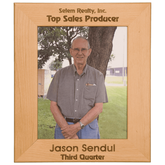 8" x 10" Genuine Red Alder Photo Frame