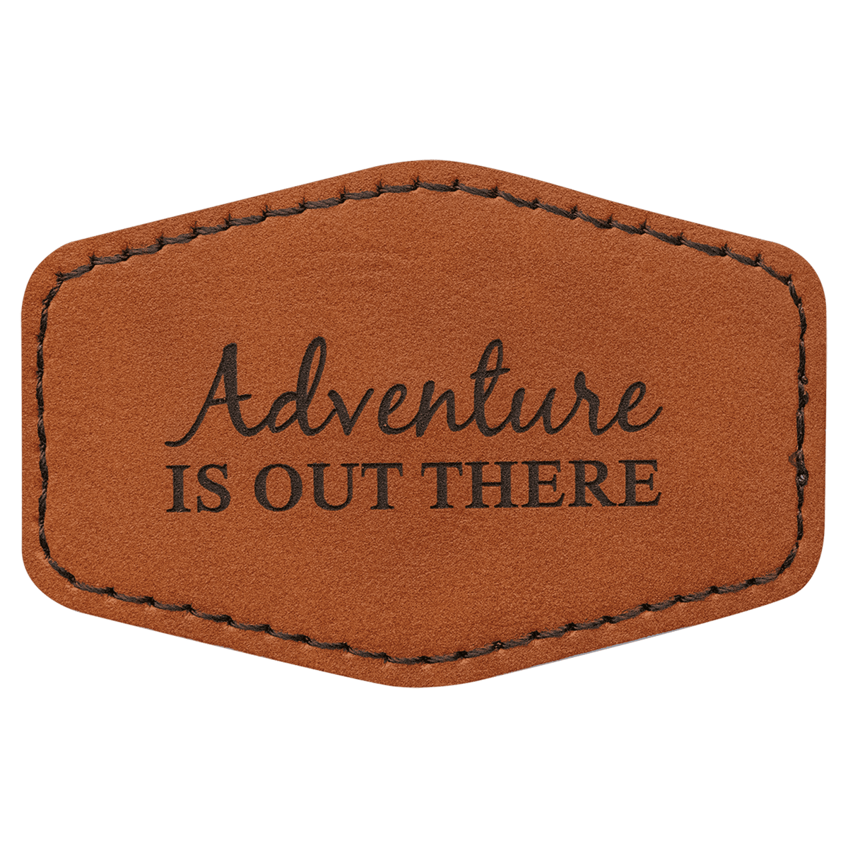 Rawhide Leatherette Hex Patch