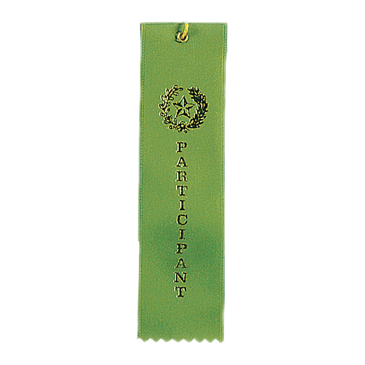 Participant Carded Ribbon with String