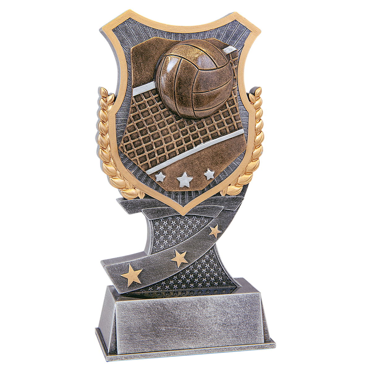 Volleyball Shield Award-7"