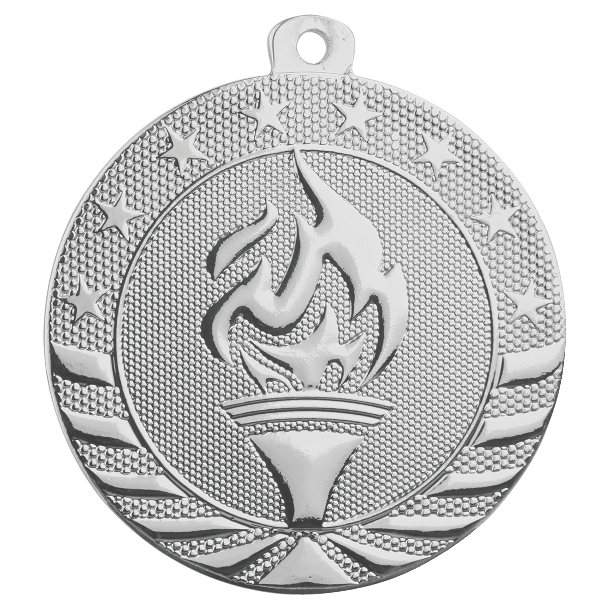 Torch Starbrite Medal-Silver