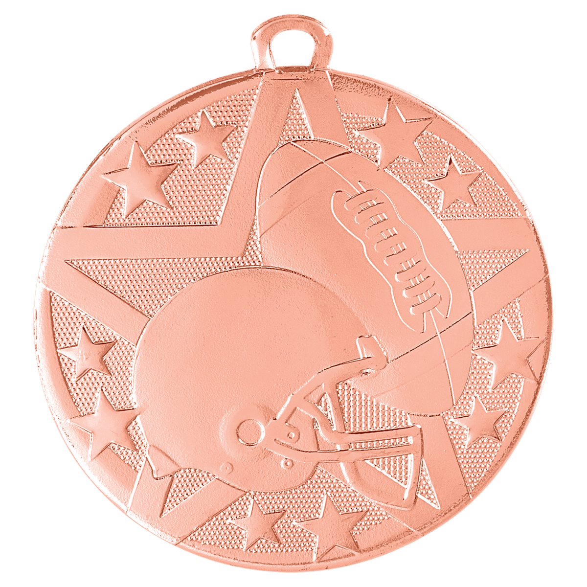Football Superstar Medal-Bronze
