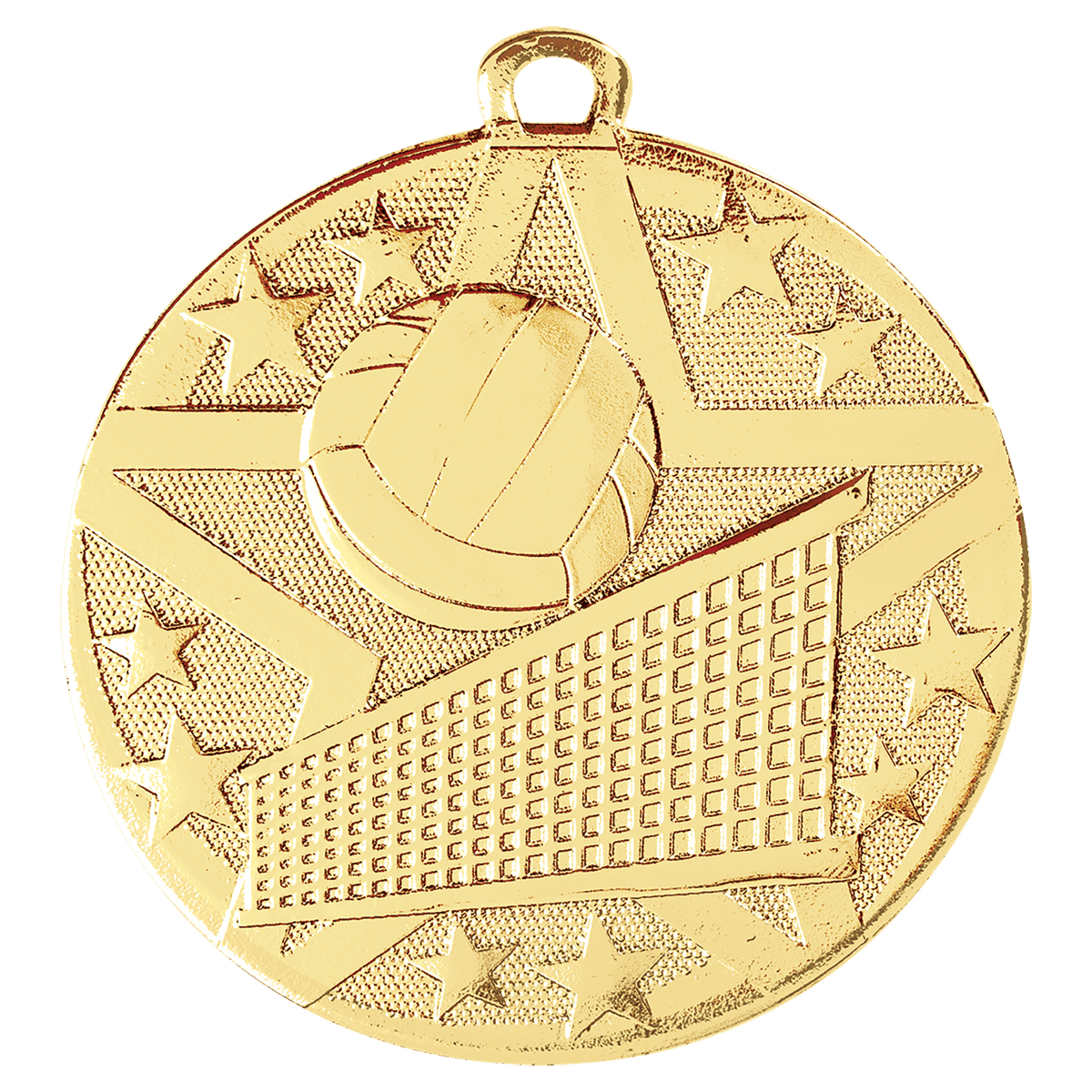 Volleyball Superstar Medal-Gold