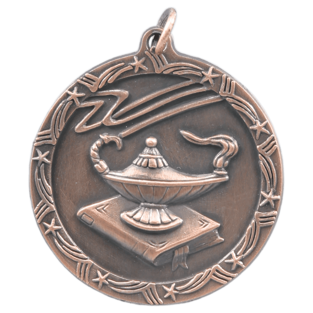 Lamp of Knowledge Shooting Star Medal-Bronze