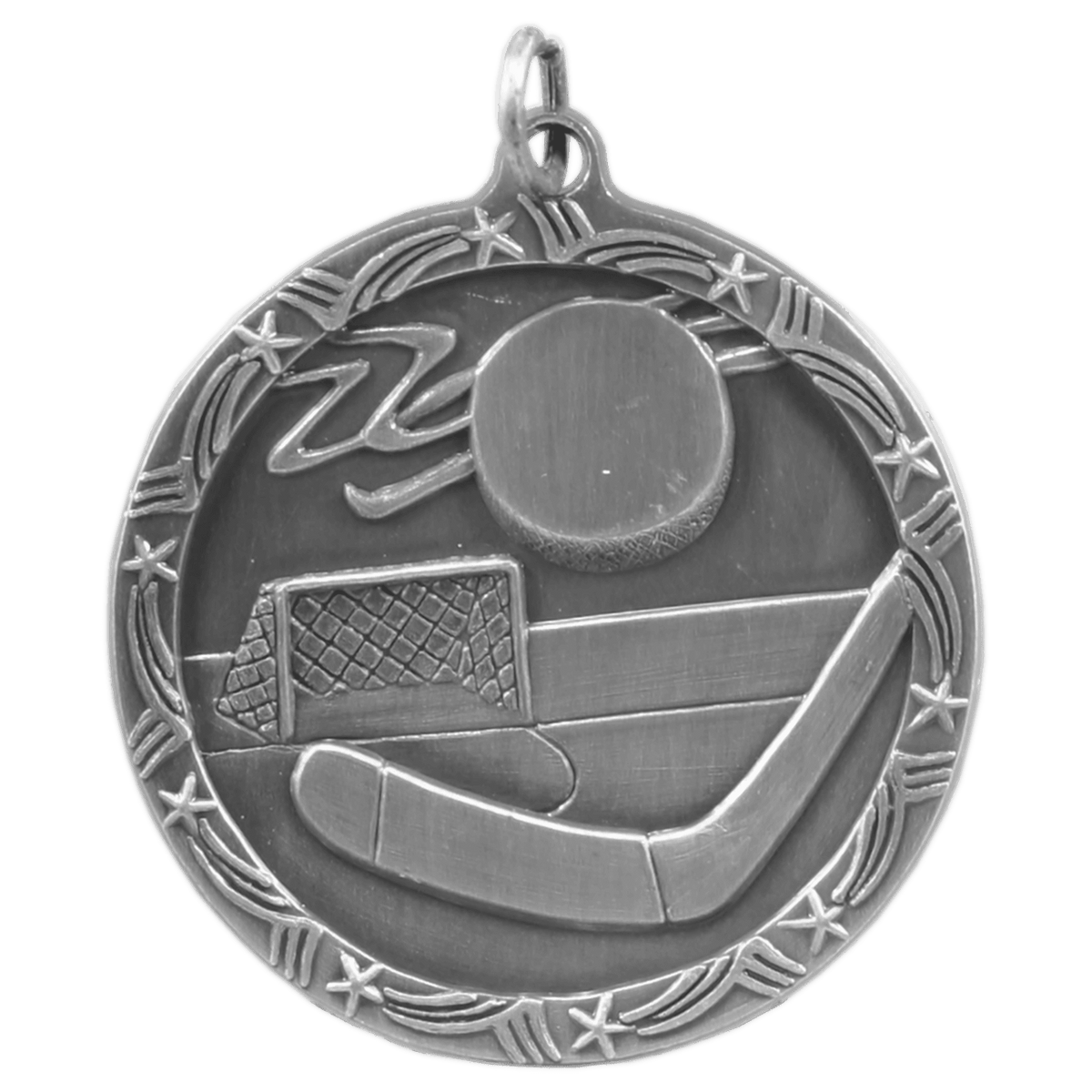 Hockey Shooting Star Medal-Silver