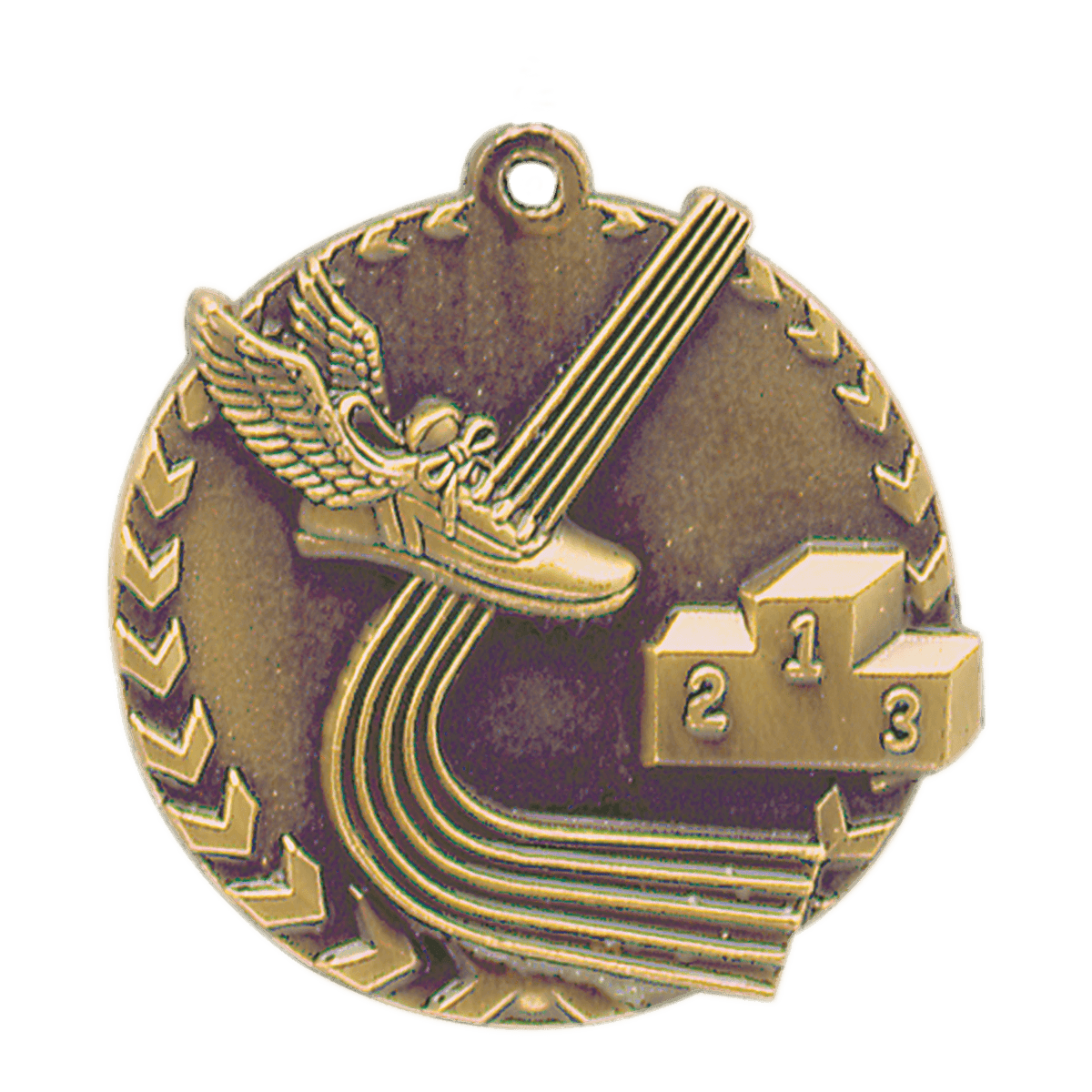 Track Millennium Medal-Gold