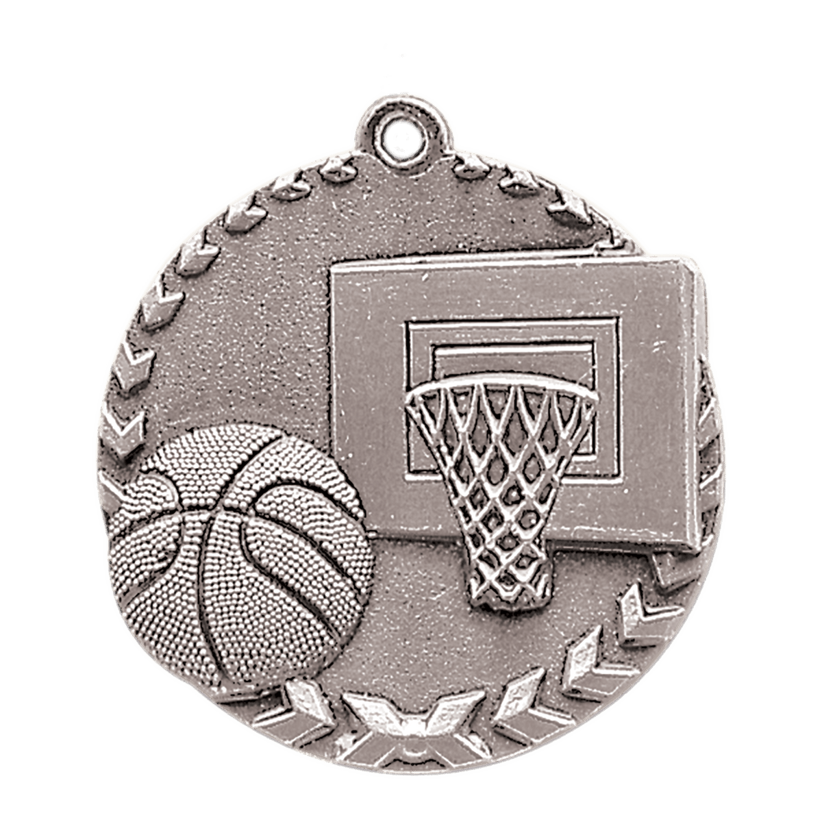 Basketball Millennium Medal-Silver