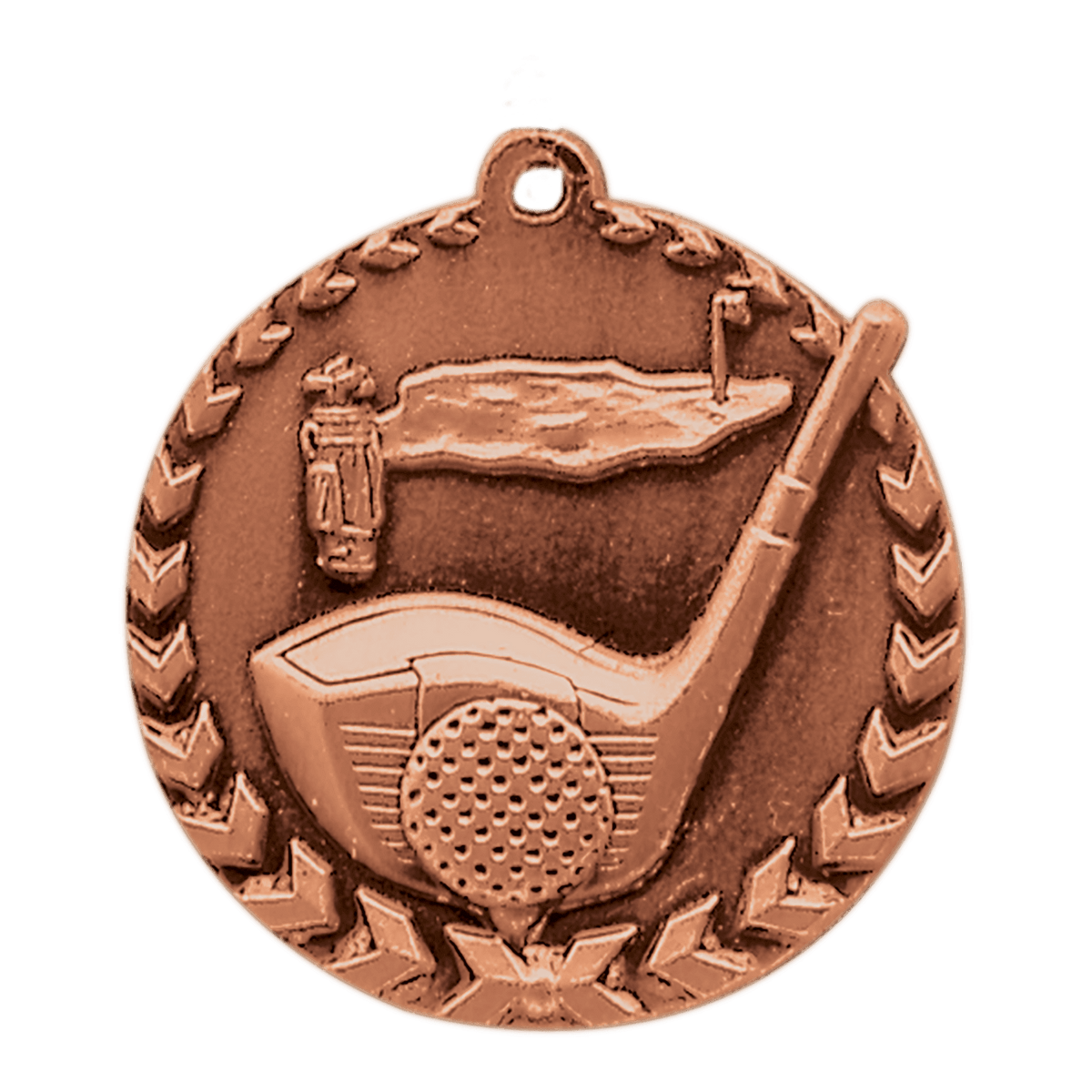 Golf Millennium Medal-Bronze