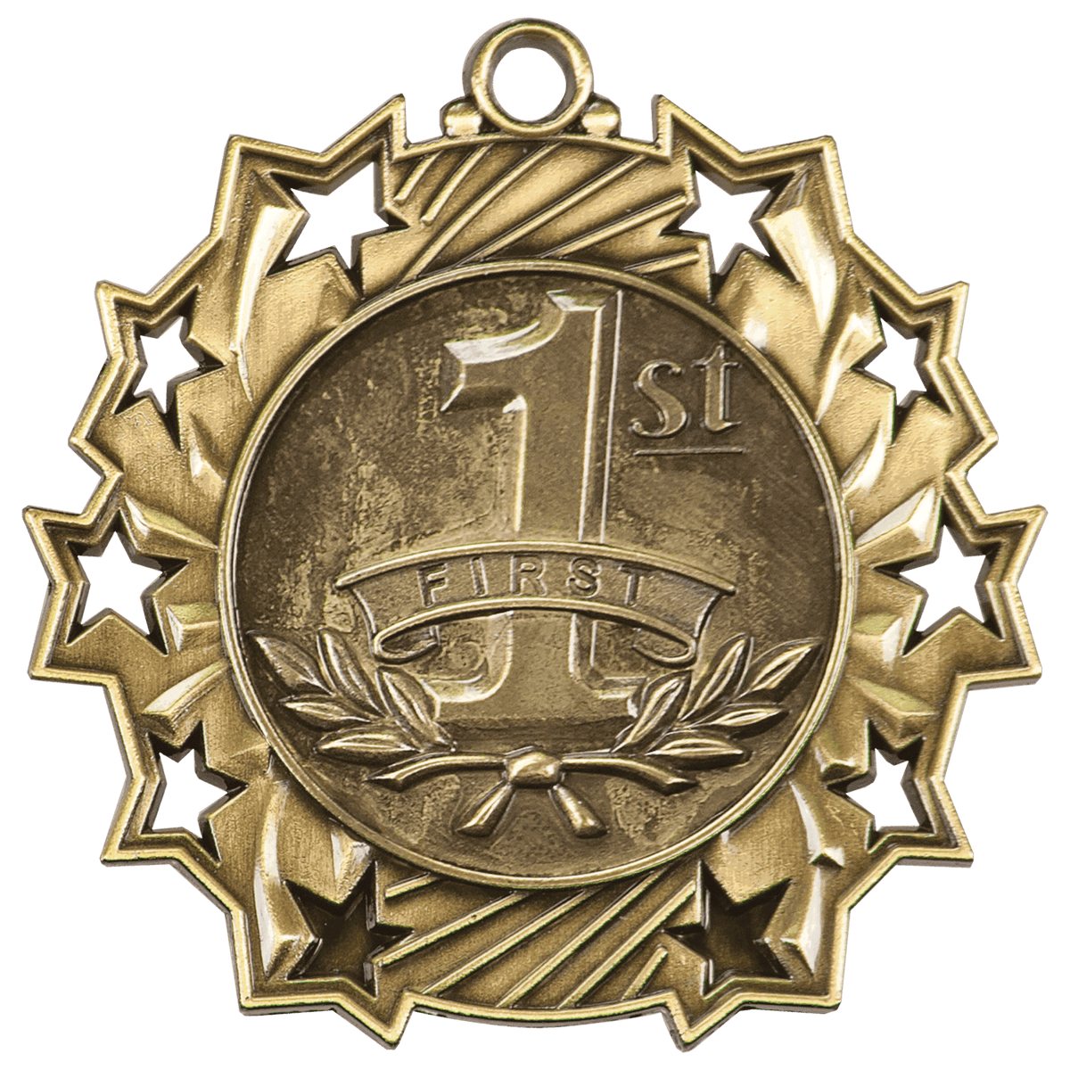 1st Place Ten Star Medal (Gold only)