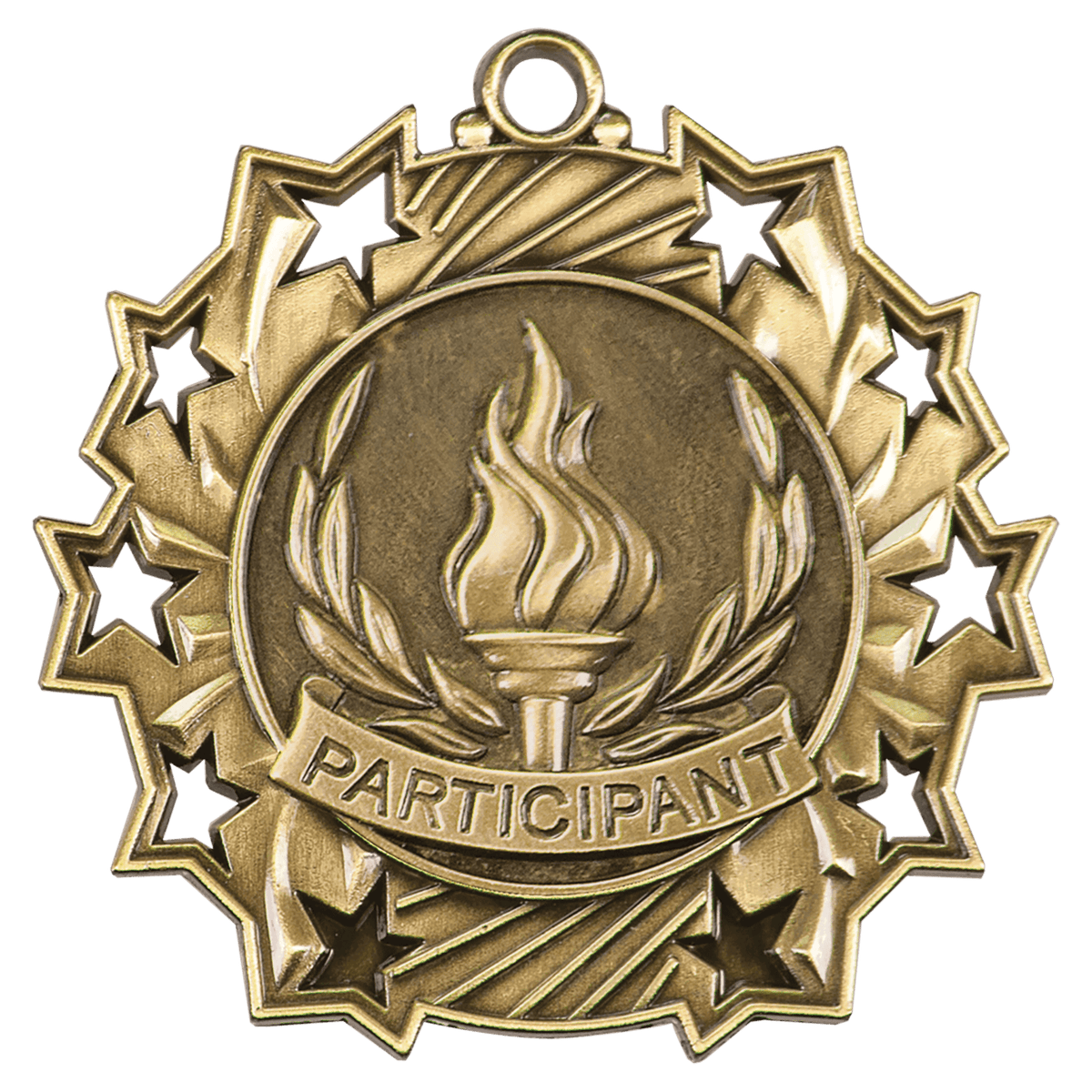 Participant Ten Star Medal-Gold