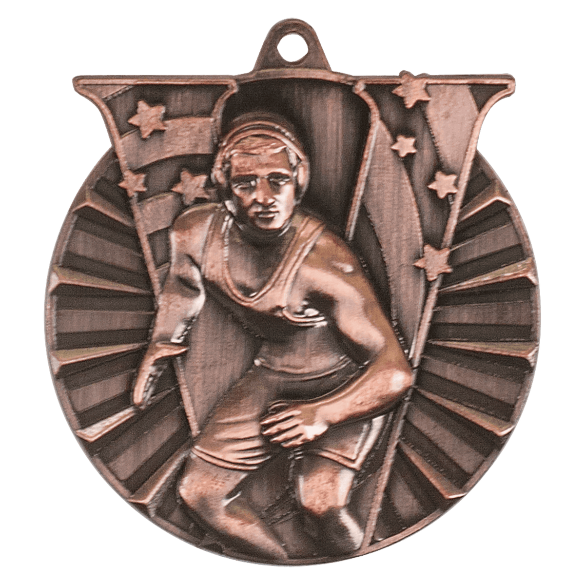 Wrestling Victory Medal-Bronze