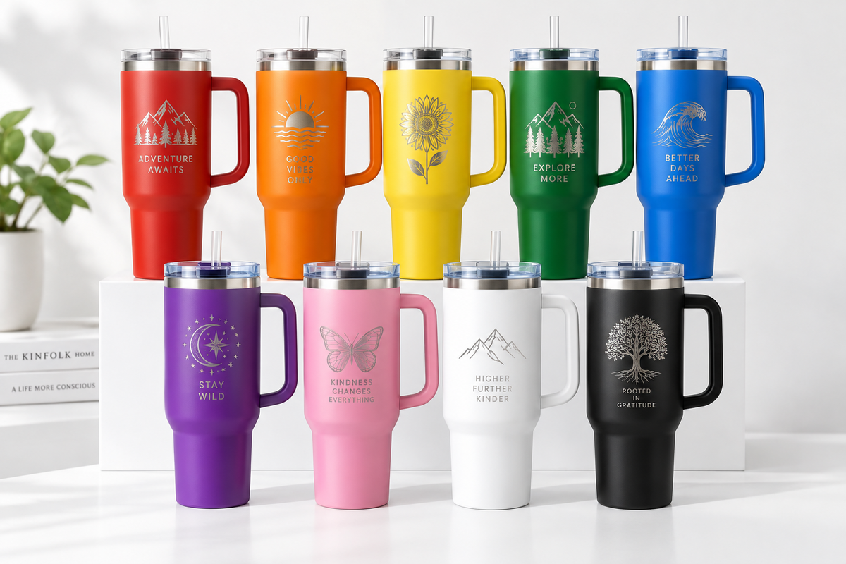 40oz. Travel Mugs
