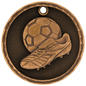 Soccer 3-D Medal-Bronze